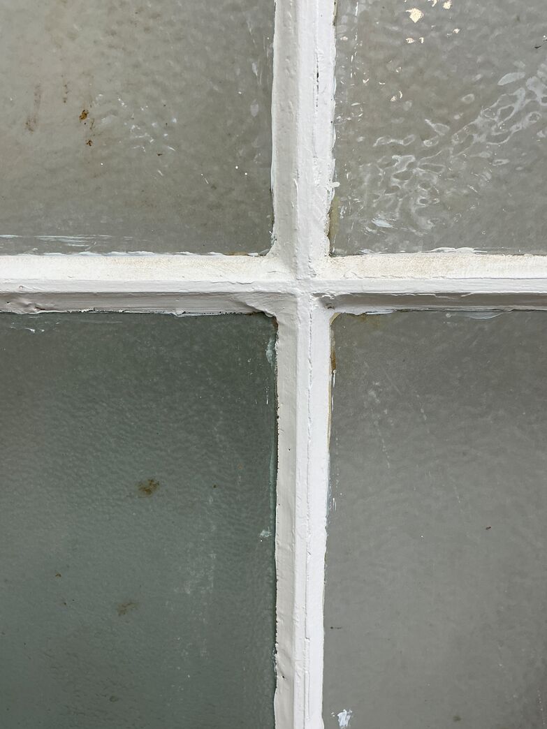 Fyldningsdør med glas / Skillerumsvæg