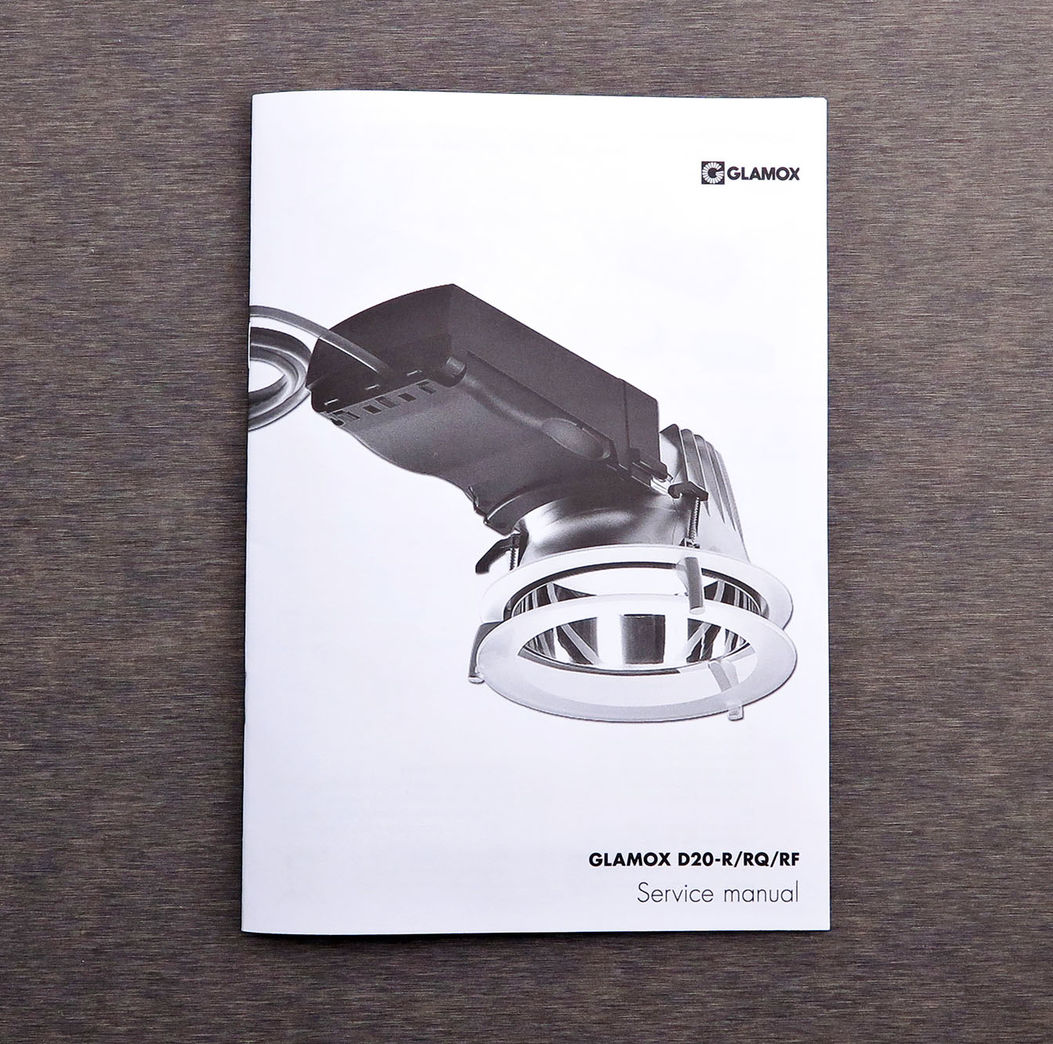 GLAMOX cirkulær downlight - NY!!