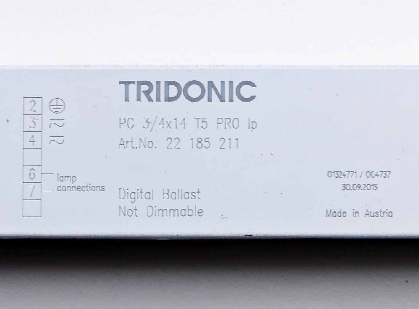 Tridonic forkobling til belysning Tridonic forkobling til belysning