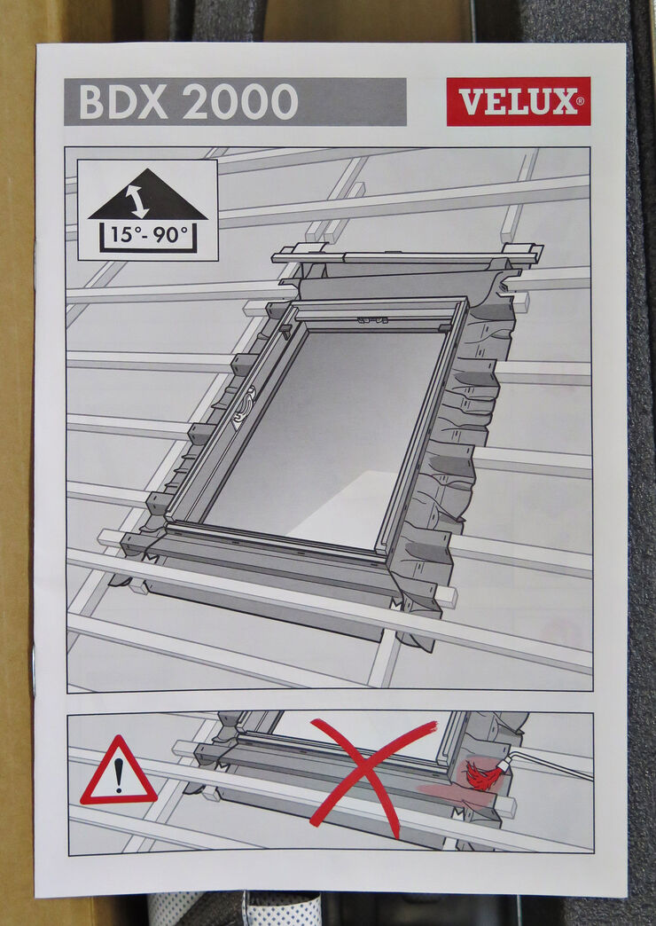 VELUX isoleringssæt (BDX F06 2000)