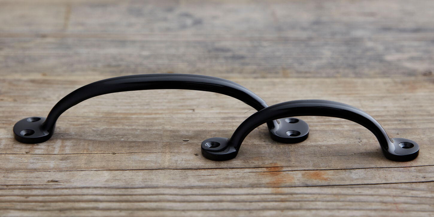 Møbelgreb i sort 120 mm