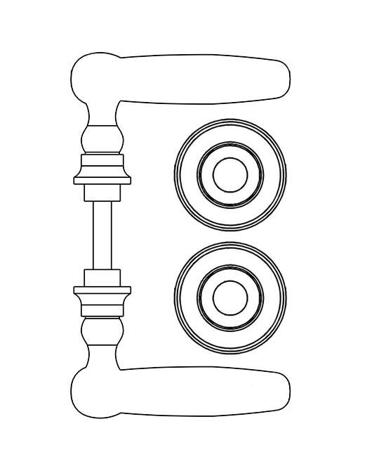 S - greb til ny dør - 127 mm.
