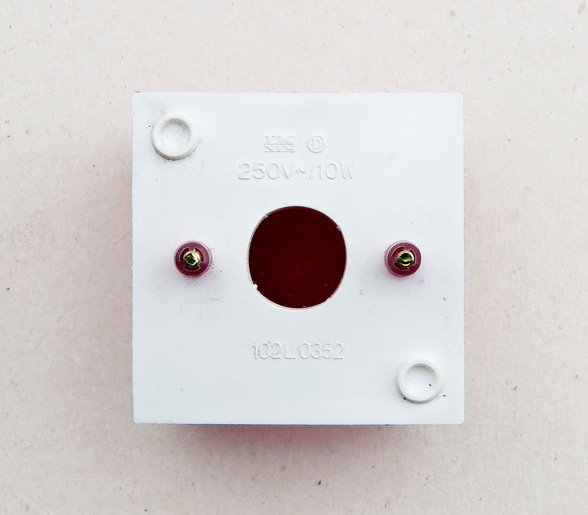 LK Plantangent rødt glas - NYT!!