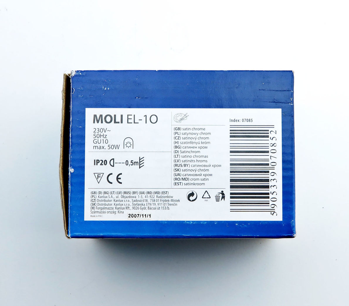 Kanlux væg/loftlampe - NY!!