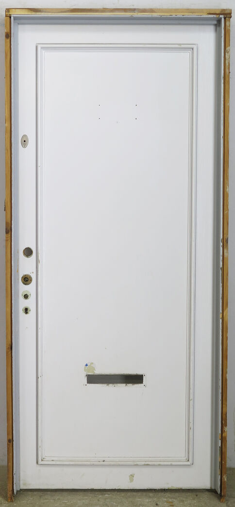 Opgangsdør med karm