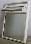Termovindue med matteret glas