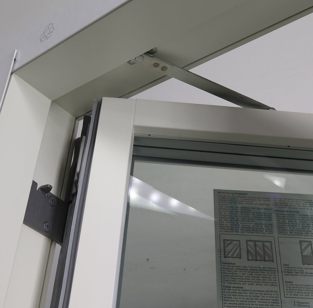 Smal Rationel terrassedør m/energiglas