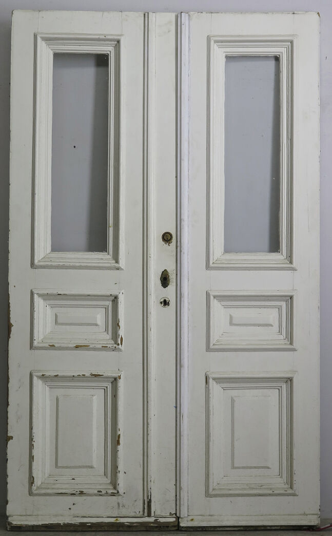 Dobbeltdør uden karm