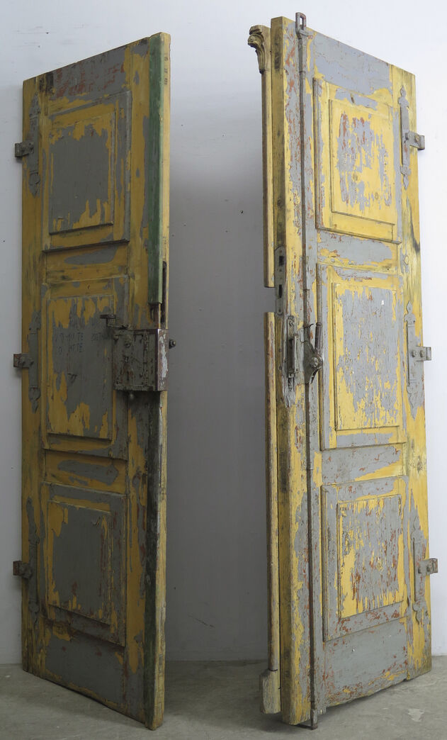 Dobbeltdør uden karm