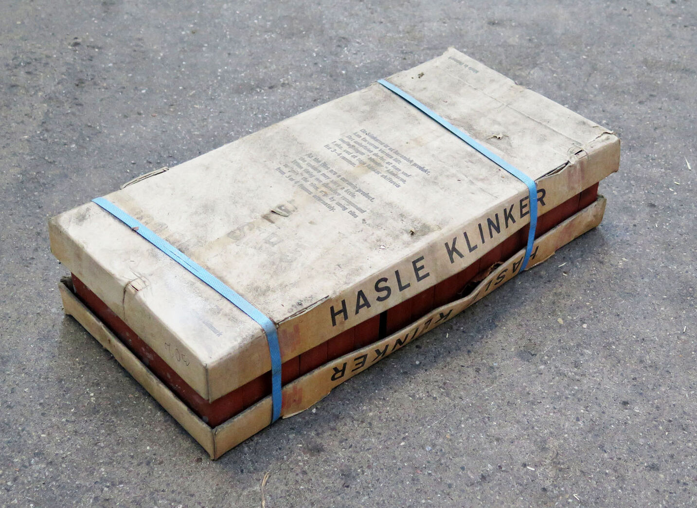Hasle klinke med afrundet kortside Hasle klinke med afrundet kortside