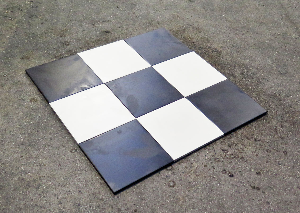 Hvid klinke, Taurus 14,7x14,7cm