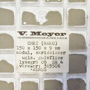 lysegrå skridsikker klinke 15x15cm