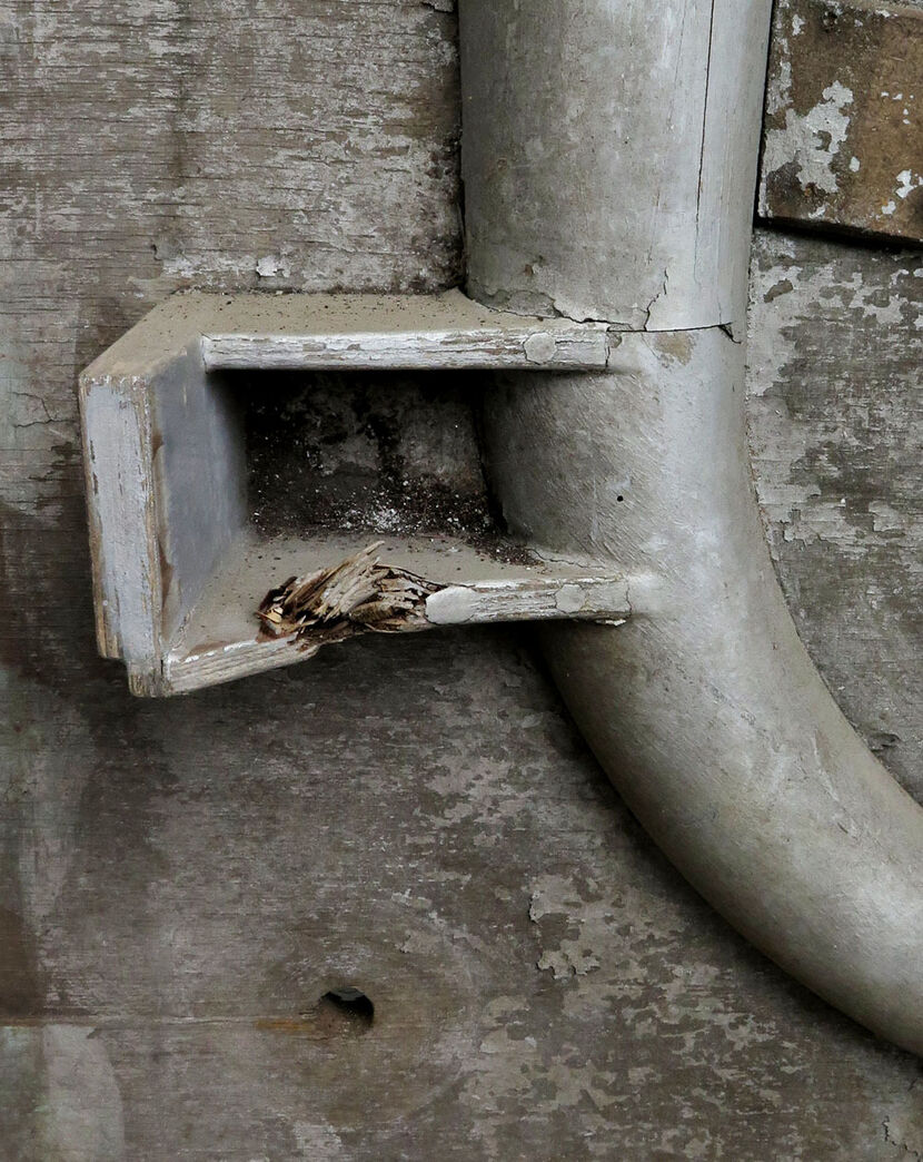 Vægdekoration støbekliché på plade 80x200cm