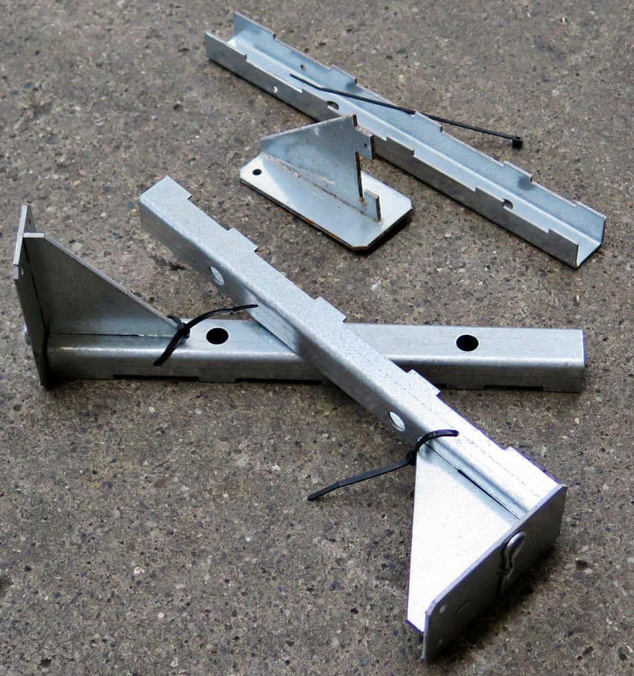 Vinduesmontagebeslag til teglstensvæg 29 cm