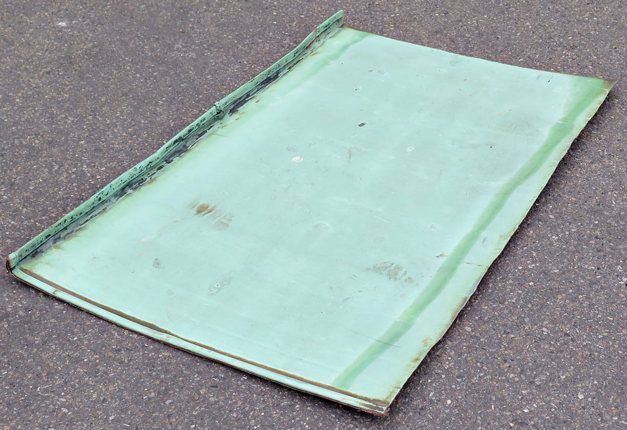 Irret kobberplade 56 x 95 cm Irret kobberplade 56 x 95 cm