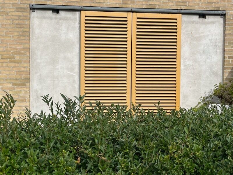 Skodder - svenskrød - 89 x 212 cm