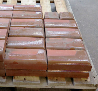 Glaserede mursten højre