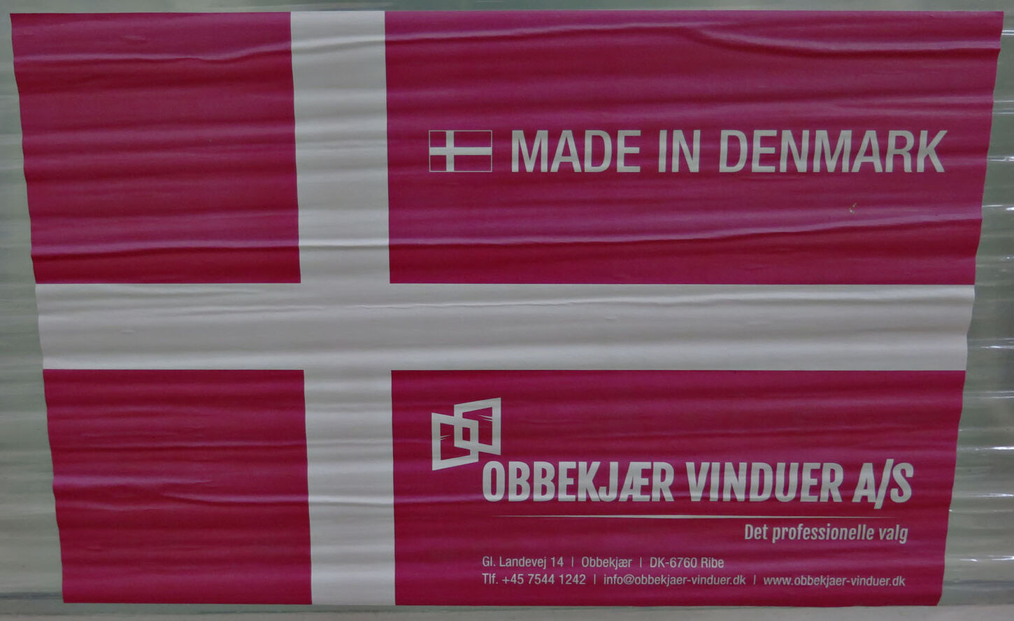 Terrassedør med koblet ramme - 259,8 cm