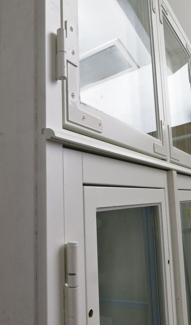 Terrassedør med koblet ramme - 257,3 cm