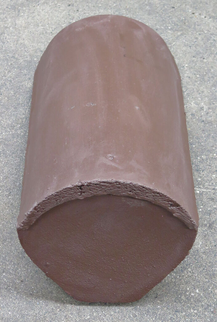 Monier rygningsafslutning slut - Polar brun