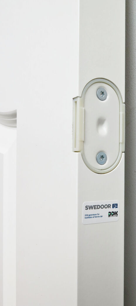 Swedoor fyldningsdør uden karm