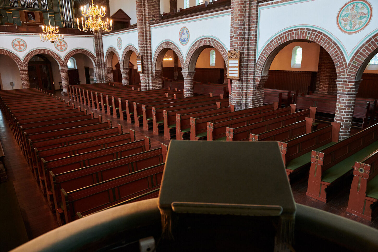 Kirkebænk - Længde 486 cm Kirkebænk - Længde 486 cm