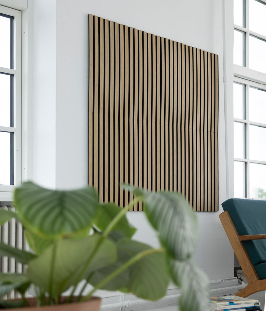 Akustikpanel Eg olie/sort - restparti