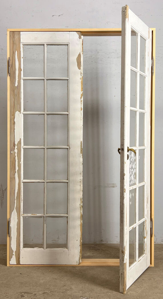 Fransk dør med karm