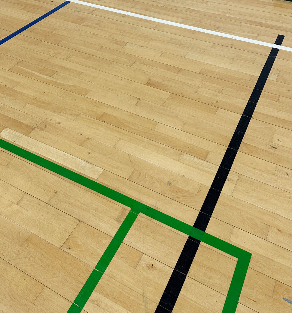 Bøgeparket fra sportshal