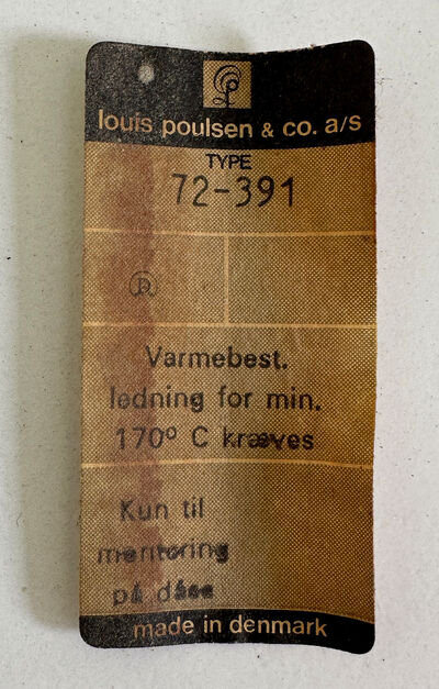 Louis Poulsen væglampe op/ned
