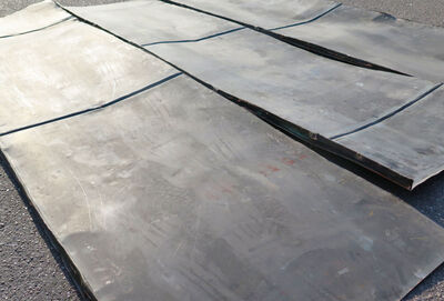 Kobberplade 180 - 230 cm