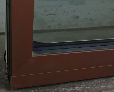 Energivindue i fast alu ramme