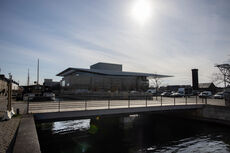 Hylde af egetræsbjælke fra Operaen i København - 1,5 meter