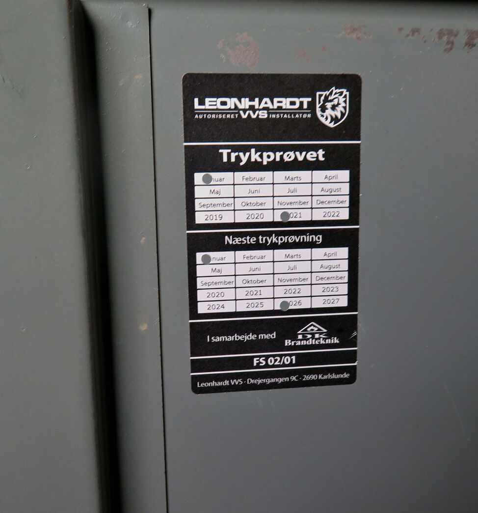 Brandskab i forskellige farver Brandskab i forskellige farver