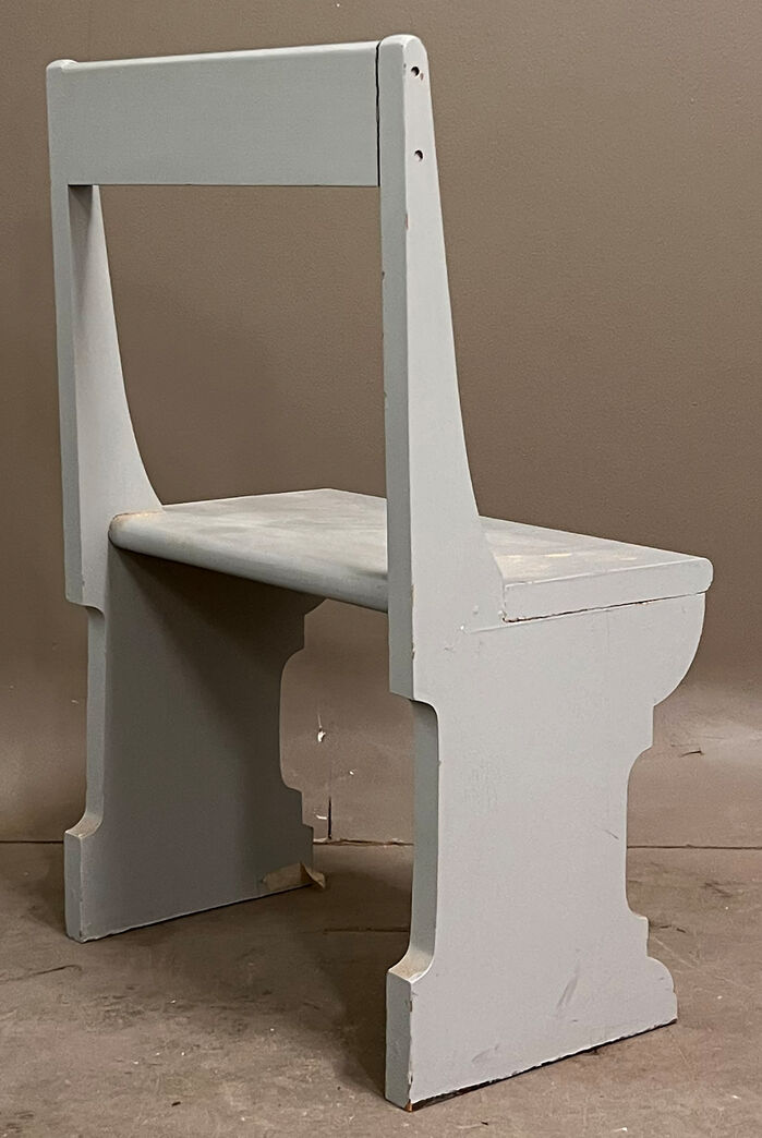 Kirkebænk- /stol fra Trinitatis Kirke