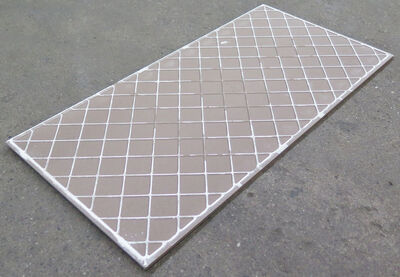 Væg/gulv fliser lysegrå 305x609 mm, sæt á 1,48m2