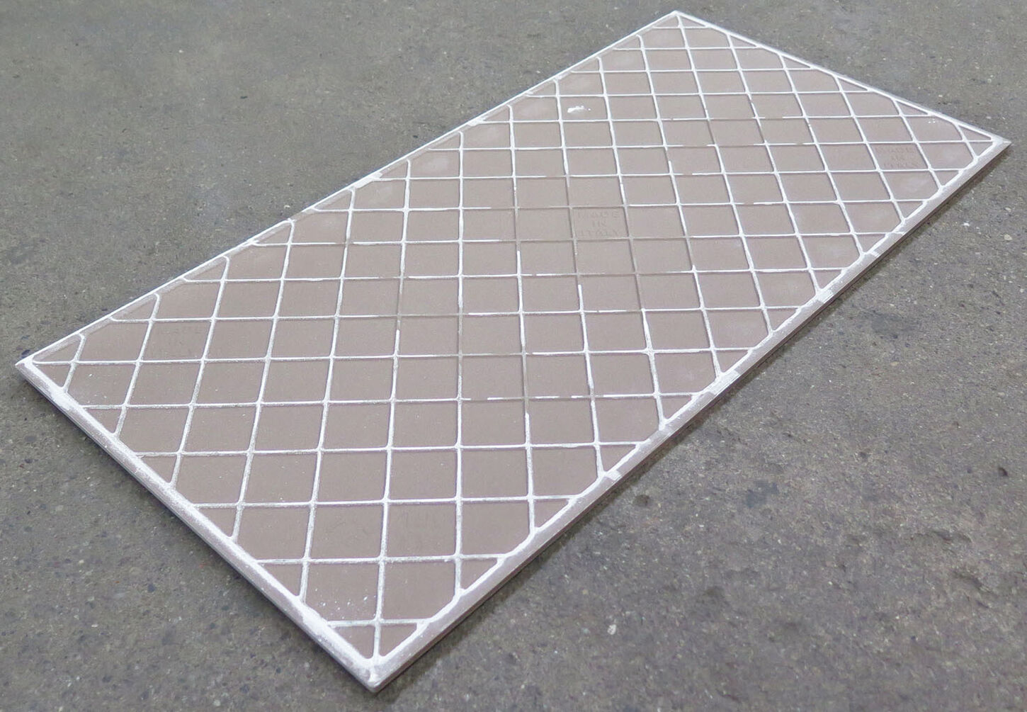 Væg/gulv fliser lysegrå 305x609 mm, sæt á 1,48m2