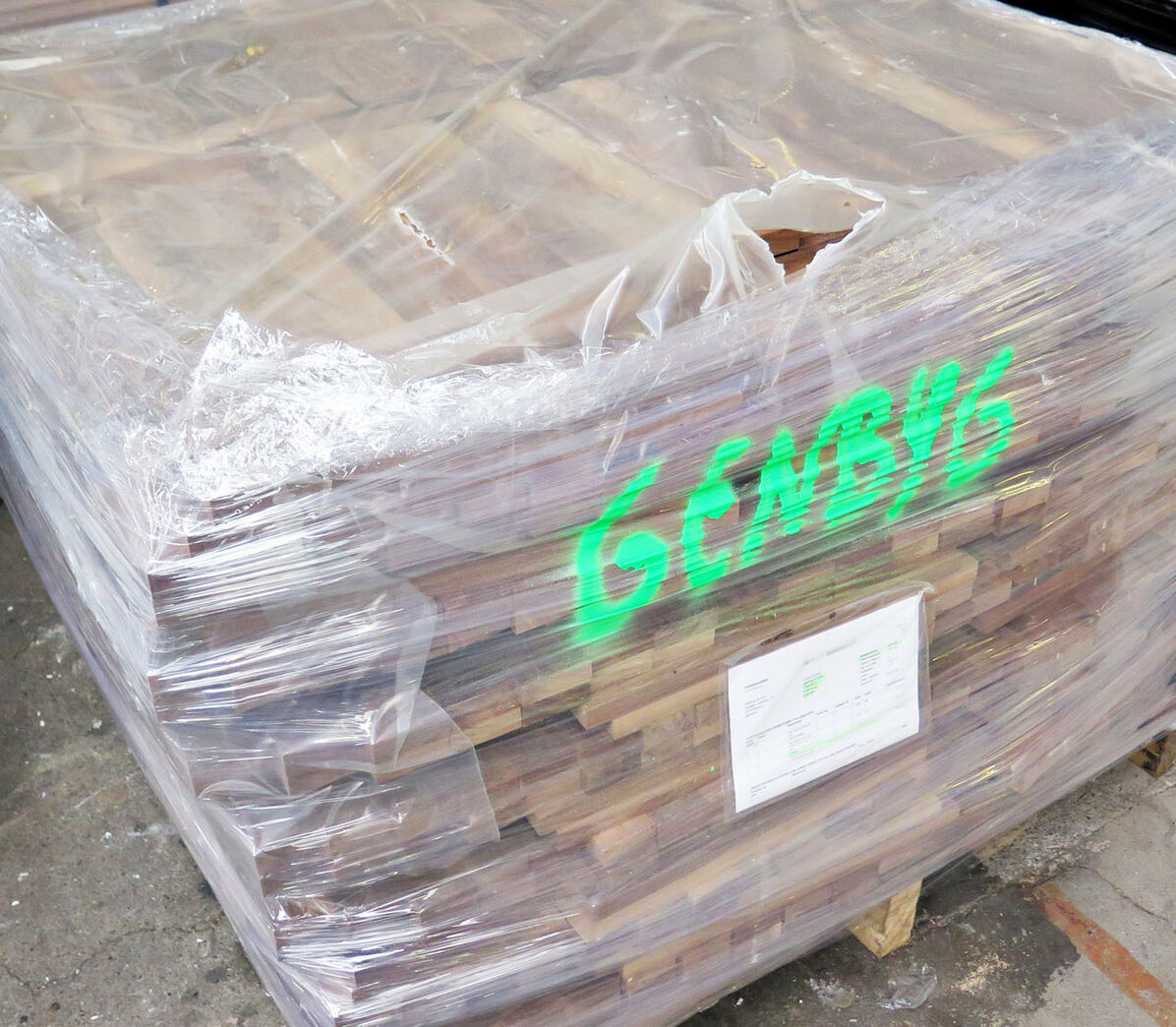 Valnødtræsstave 23x54x405mm