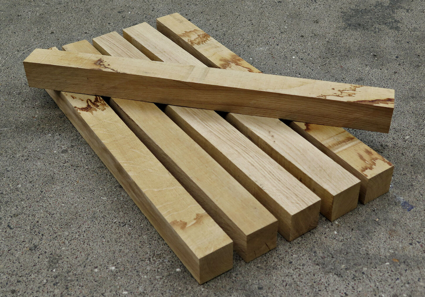 Egetræsstave 51x51x610mm Egetræsstave 51x51x610mm