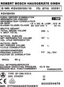 Fritstående Bosch køle/fryseskab