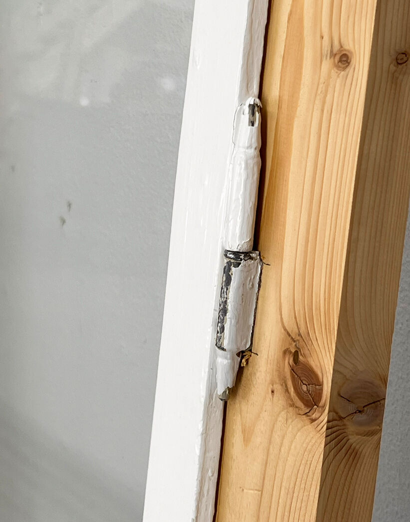 To låger på forramme