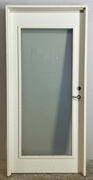 Dør med contra flame glas og karm M10