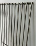 Rustfri hylde - 135 cm