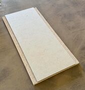 Troldtekt akustik plus FSC 3,5x60x120 cm med falset kant.