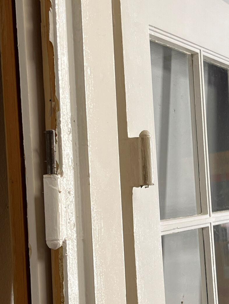 Fransk dør med karm