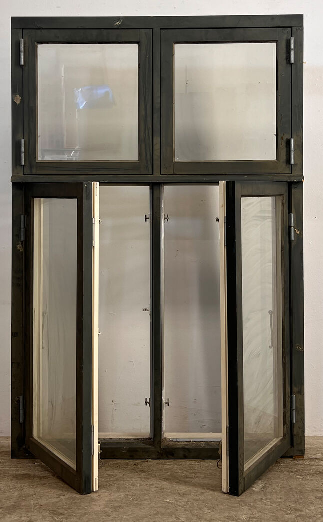 Dannebrogsvindue med koblede rammer