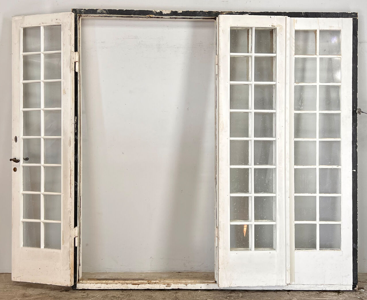 Havedørsparti med dobbeltdør