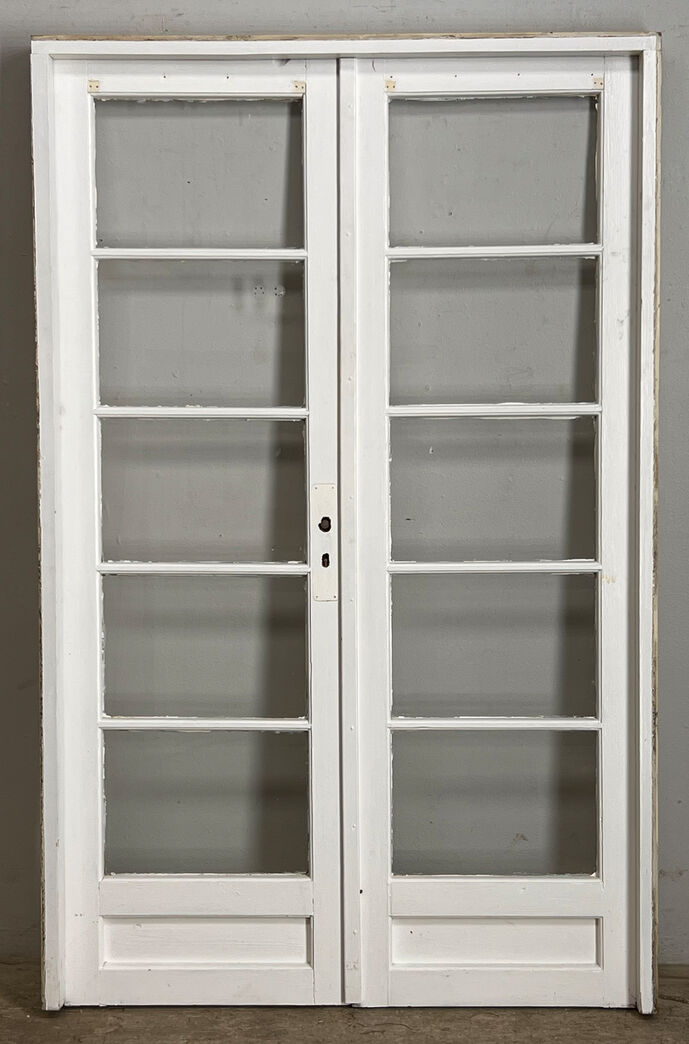 Gammel havedør med sprosser