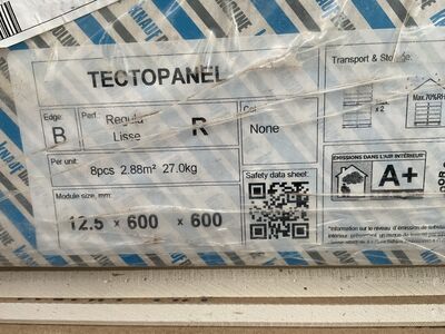 Tectopanel KnaufDanoline 24 m2