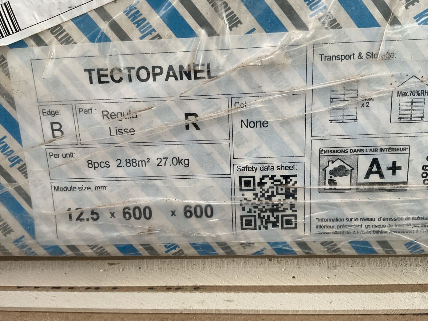 Tectopanel KnaufDanoline 24 m2